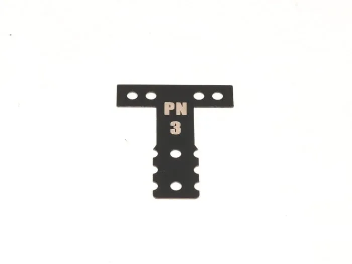 MR-03/MM Spring-Steel T-plates - PN Racing MR3073K MR-03/MM Spring-Steel T-plates - PN Racing MR3073K