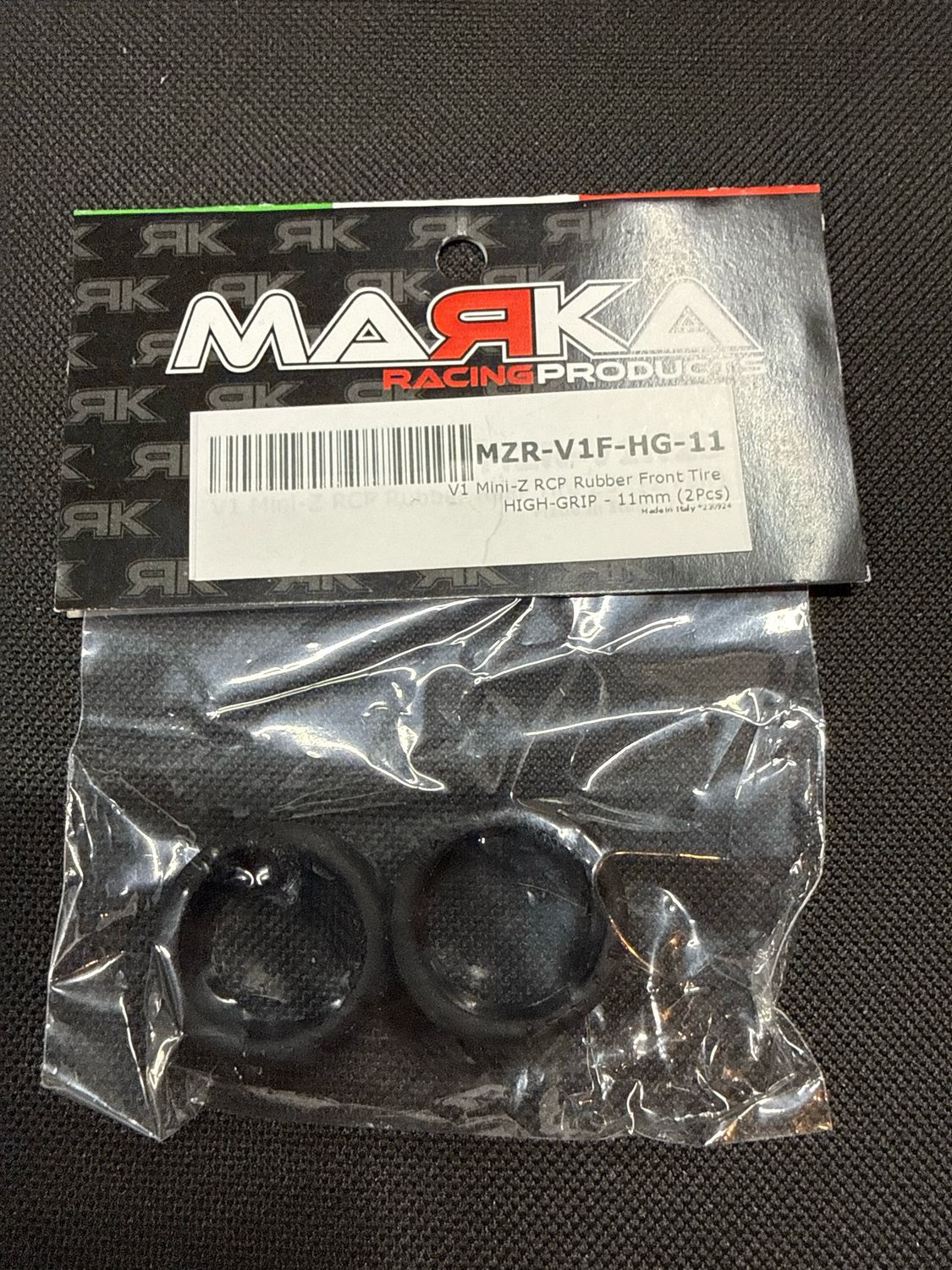 MZR-V1F-HG 11 MARKA Mini-Z RCP Rubber Tire HIGH-GRIP (1 Pair) MZR-V1F-HG 11 MARKA Mini-Z RCP Rubber Tire HIGH-GRIP (1 Pair)