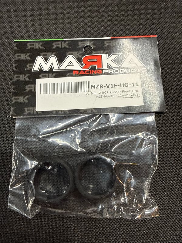 MZR-V1F-HG 11 MARKA Mini-Z RCP Rubber Tire HIGH-GRIP (1 Pair)