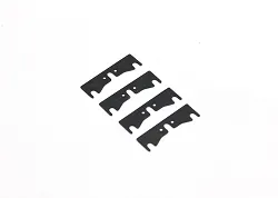 RX28A-18 Reflex Racing RX28 0.25mm Laser-Cut Bulkhead Ride Height/Roll Center Shims (4 pcs)