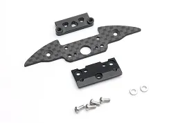 RX566 Reflex Racing MF-1 Carbon Fiber Bumper and Aluminum Clip Set