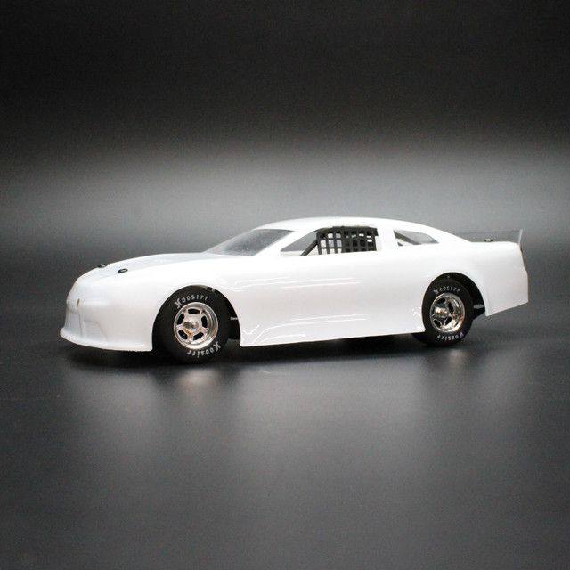 1/24 Asphalt Late Model, White, RTR 1/24 Asphalt Late Model, White, RTR