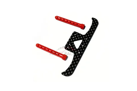 NX-017 Nexx Racing Mini-Z Lexan Pancar Body Carbon Front Bumper NX-017 Nexx Racing Mini-Z Lexan Pancar Body Carbon Front Bumper