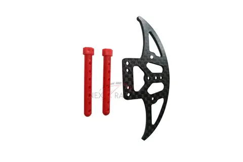 NX-018 Nexx Racing Mini-Z Lexan GT Car Body Carbon Front Bumper NX-018 Nexx Racing Mini-Z Lexan GT Car Body Carbon Front Bumper