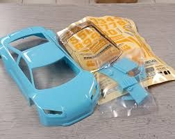 GT01 Unpainted Body Set - Jomurema Neon Blue GT01 Unpainted Body Set - Jomurema Neon Blue