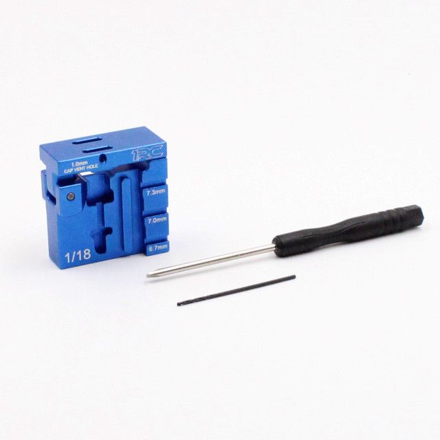 Shock Assembly Tool 2.0, 1/18th & 1/24th Shock Assembly Tool 2.0, 1/18th & 1/24th