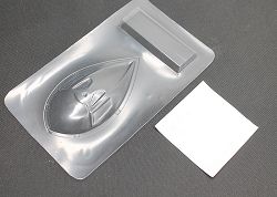 RAW-002-04 Reflex Racing MF-1 0.4mm Lexan Roof and Wing