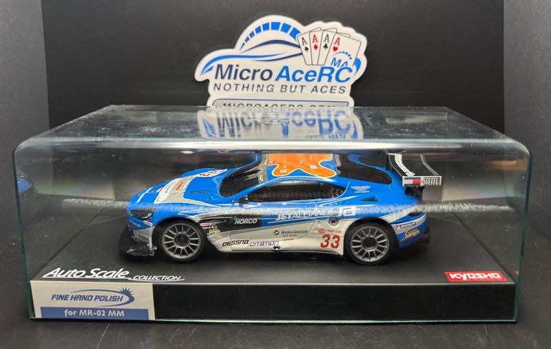 Previously owned Kyosho MINI-Z Body Jetalliance Racing Aston Martin DBR9 2007 MZP212JA ASC Previously owned Kyosho MINI-Z Body Jetalliance Racing Aston Martin DBR9 2007 MZP212JA ASC