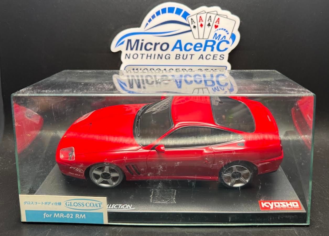 Previously owned Kyosho Mini-z Body ASC Ferrari 575M Maranello MZG306R Previously owned Kyosho Mini-z Body ASC Ferrari 575M Maranello MZG306R