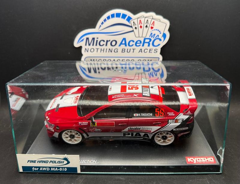 Previously owned KYOSHO Mitsubishi Lancer Evolution Ⅹ #59 MINI-Z Auto Scale Collection Previously owned KYOSHO Mitsubishi Lancer Evolution Ⅹ #59 MINI-Z Auto Scale Collection