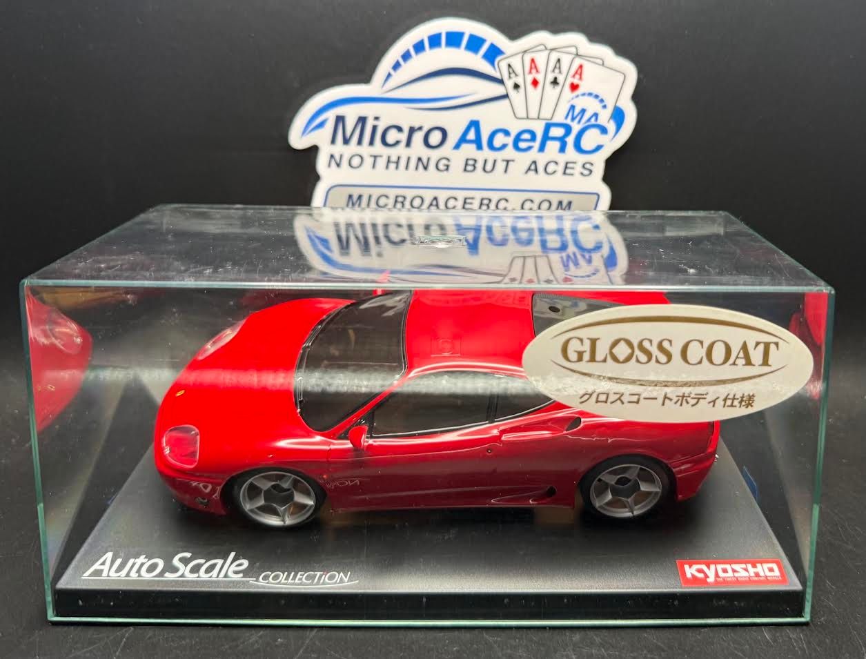 Previously owned Kyosho Mini-Z ASC Auto scale Collection Ferrari 360 Modena F360 Red(MZC18R) Previously owned Kyosho Mini-Z ASC Auto scale Collection Ferrari 360 Modena F360 Red(MZC18R)