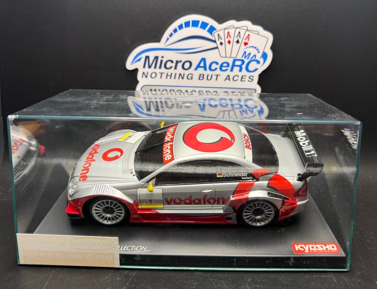 Previously owned Kyosho Mini-Z CLK-DTM Vodafone AMG-MERCEDES MZX33VF Auto Scale Collection
