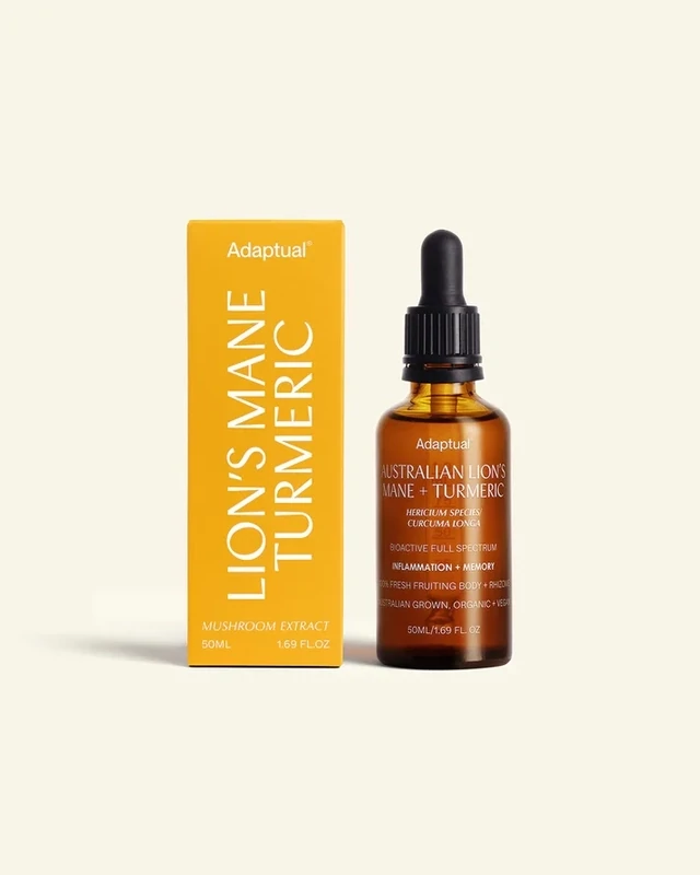 Australian Lion&#39;s Mane + Turmeric Tincture