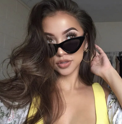 Vintage Cat-Eyed Sunglasses