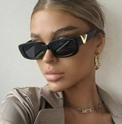 Retro Rectangle Sunglasses