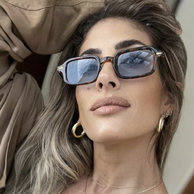 Luxury rectangle Sunglasses
