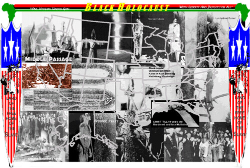 (Art  - Print) "Land Of The Free Home of the Slave" Signed by the Artist Eddie Swan 11" X 17" Free Shipping