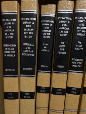 International Library of Afro-American Life and History 1 Set (5) Books
