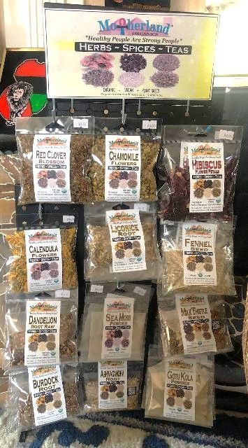 Motherland Organics (Woman Owned) Ancestral Healing Herbs, Teas &amp; Spices - Sea Moss, Hibiscus, Burdock Root, Milk Thistle Seeds, Licorice Root and more Free Shipping