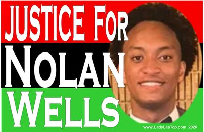 JUSTICE For NOLAN WELLS Yard or Window Sign Waterproof 12"X18" with metal ground stake.  Free Shipping = All Proceeds Go TO The Wells Family