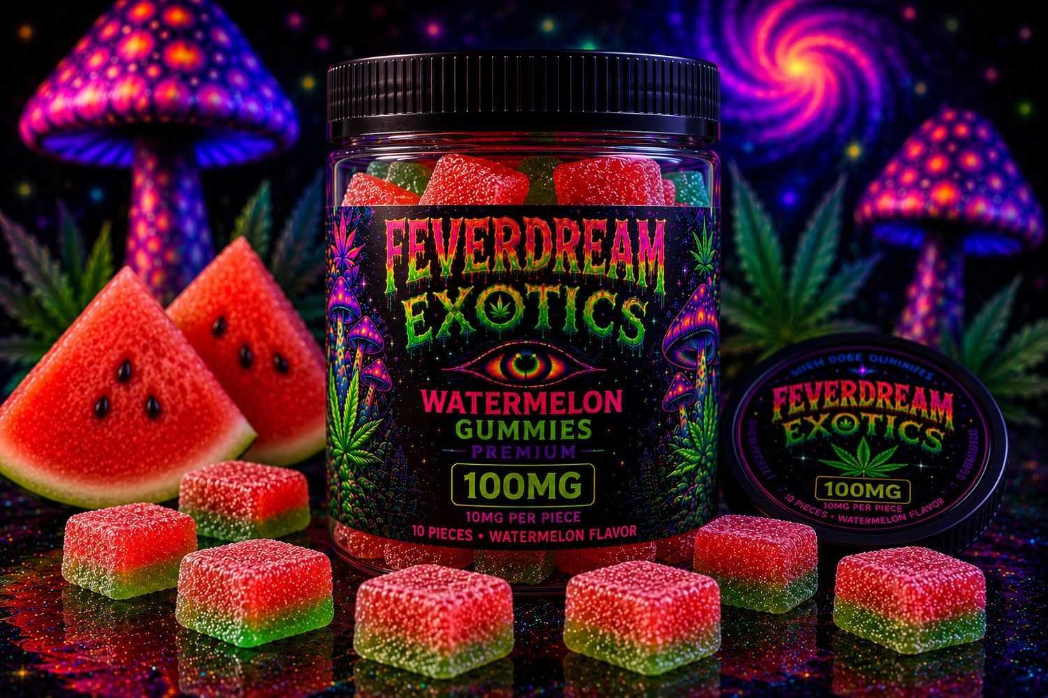 Watermelon Gummies 100MG 🍉