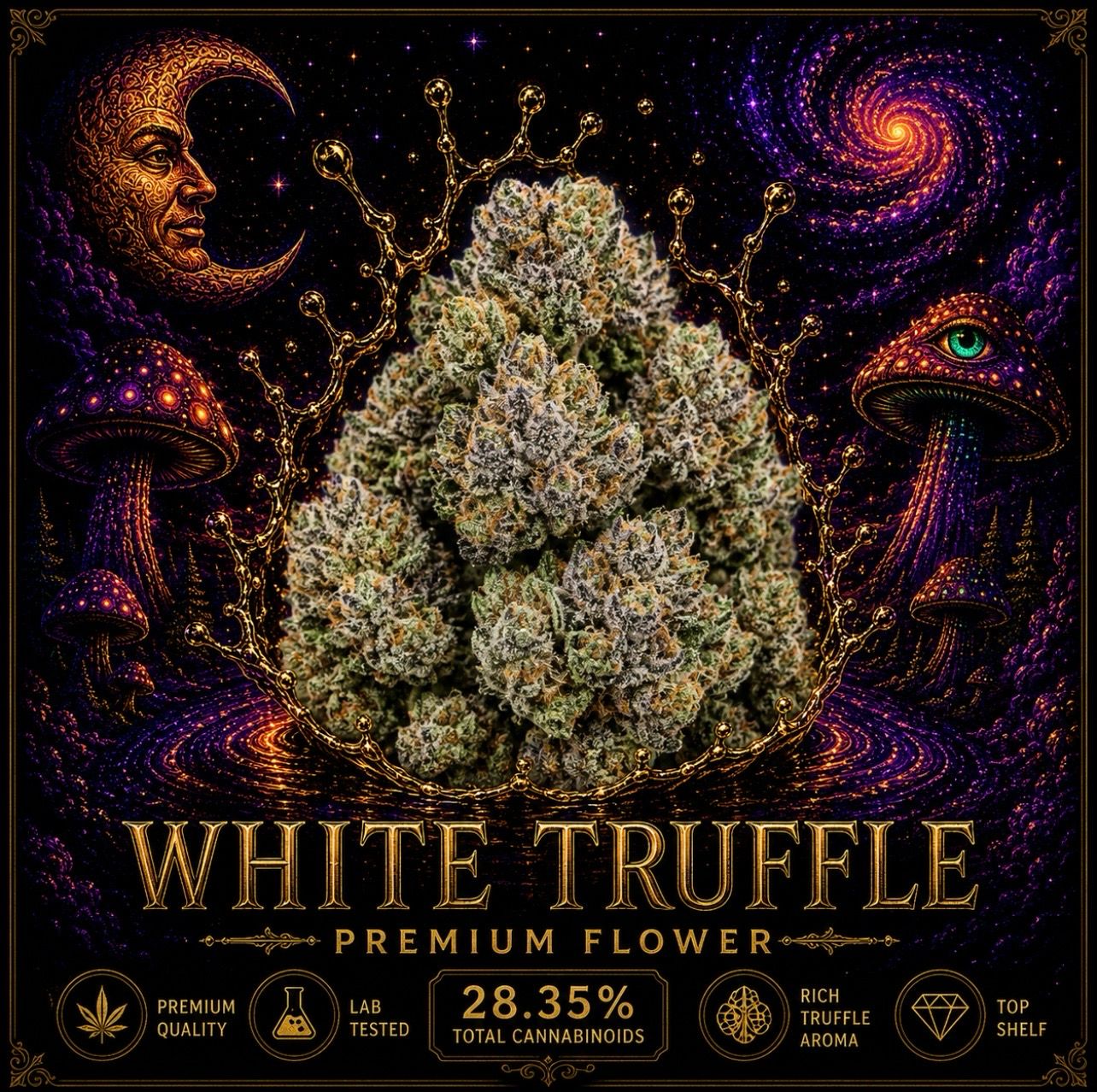 White Truffle 28.35% 🍄