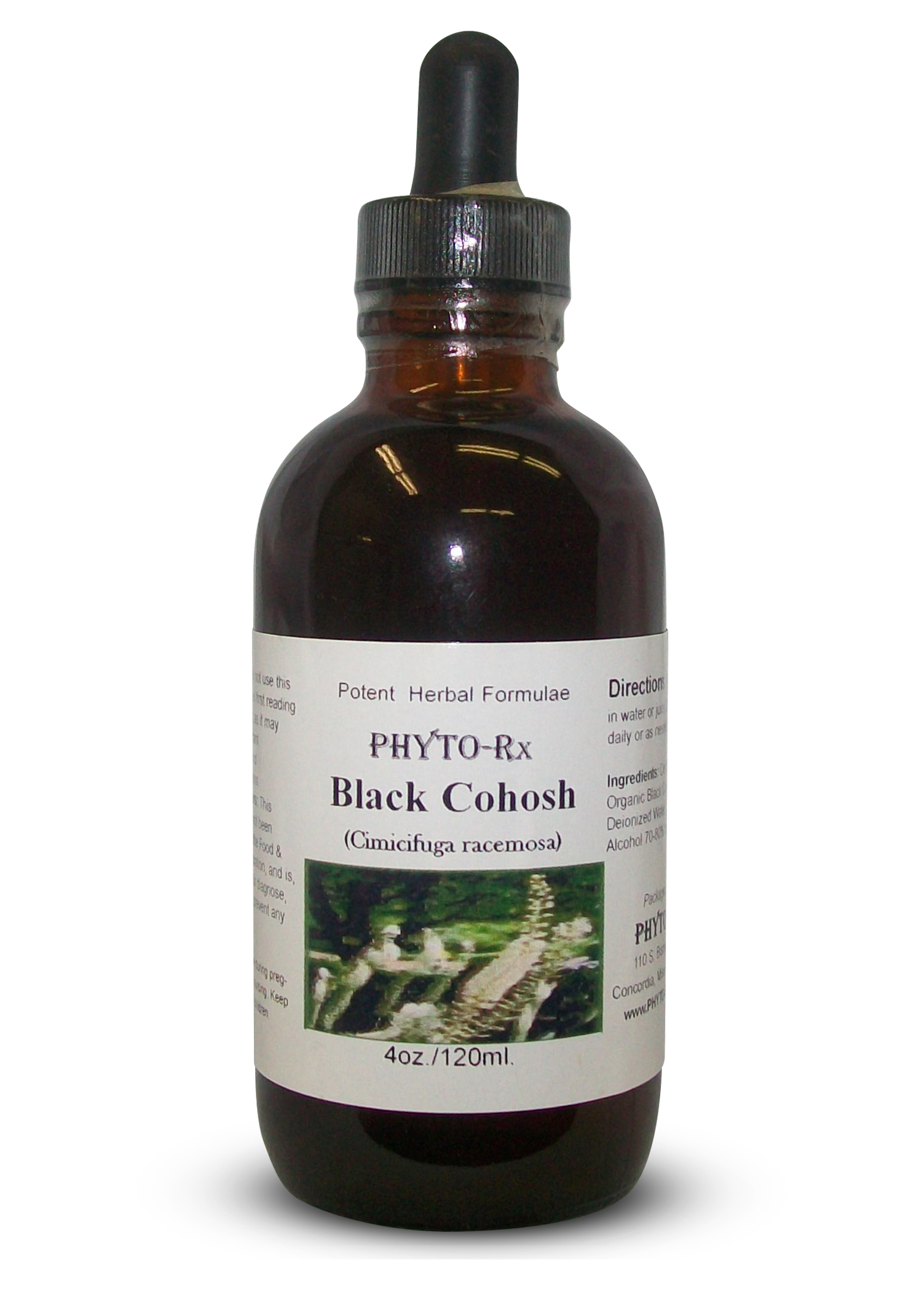 Black Cohosh Root, tincture (4oz/118ml) Store