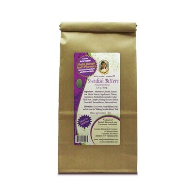 Swedish Bitters Dry Mixture [Greater] (3.5oz/100g) - Maria Treben's Authentic™ 791090611565-1