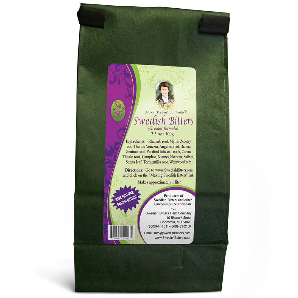 Swedish Bitters Dry Mixture [Greater] (3.5oz/100g) - Maria Treben's Authentic™