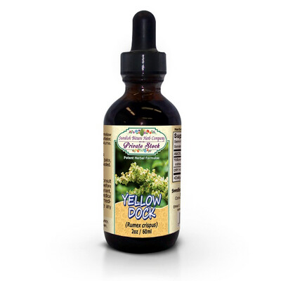 Yellow Dock, tincture (2oz/59ml) - Swedish Bitters Herb Company Private Stock 723175935174-1