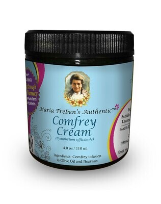 Comfrey Cream (4oz/118ml) - Maria Treben's Authentic™ 791090611664-1