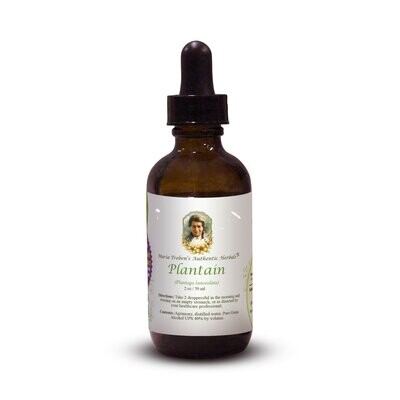 Plantain Extract / Tincture (2oz/59ml) - Maria Treben's Authentic™ 723175935860-1