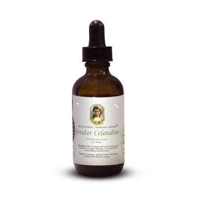 Greater Celandine Extract / Tincture (2oz/59ml) - Maria Treben's Authentic™ 723175935815-1