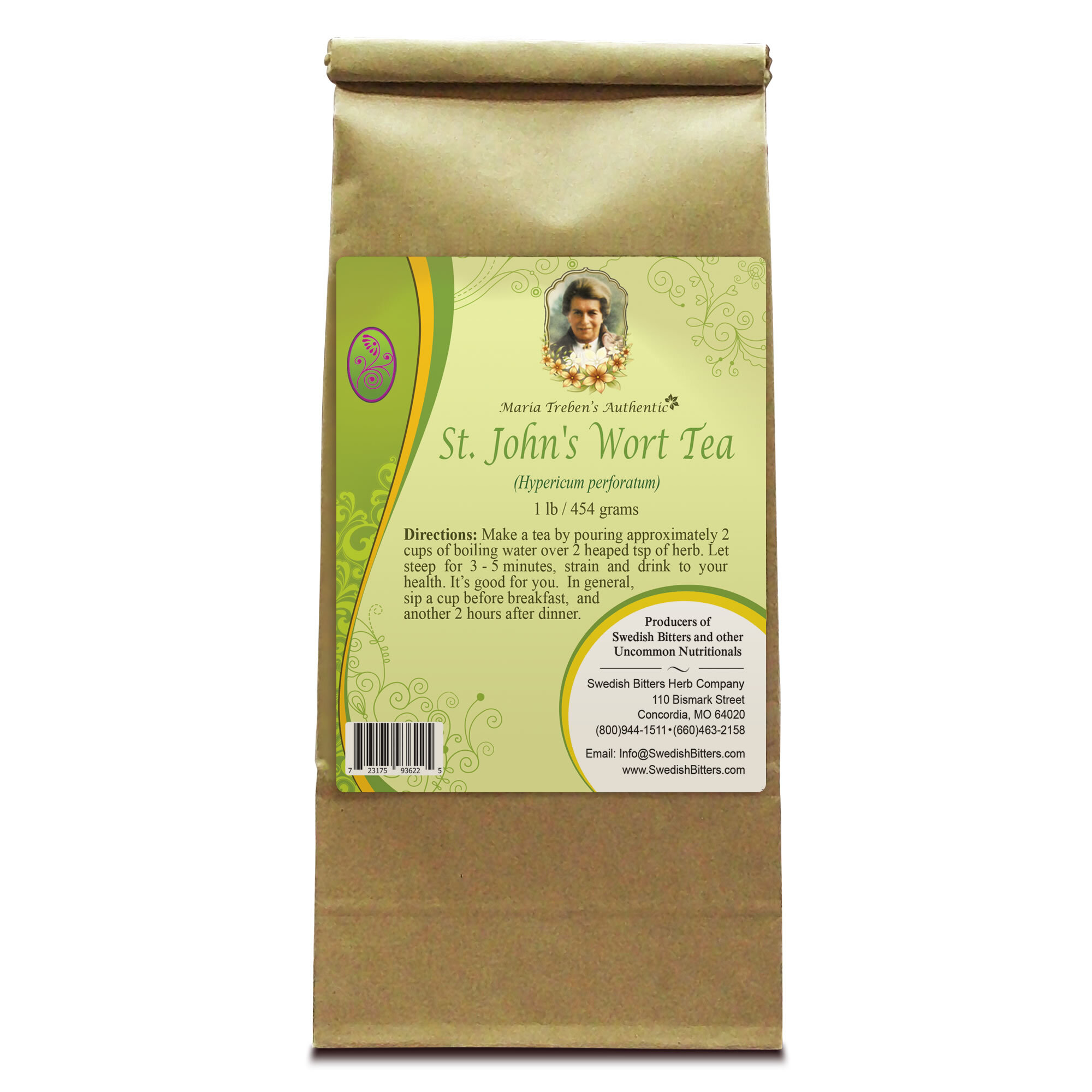 St. John&#039;s Wort Tea (1lb/454g) BULK - Maria Treben&#039;s Authentic™