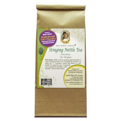 Stinging Nettle Tea (1lb/454g) BULK - Maria Treben's Authentic™ 723175936232-1