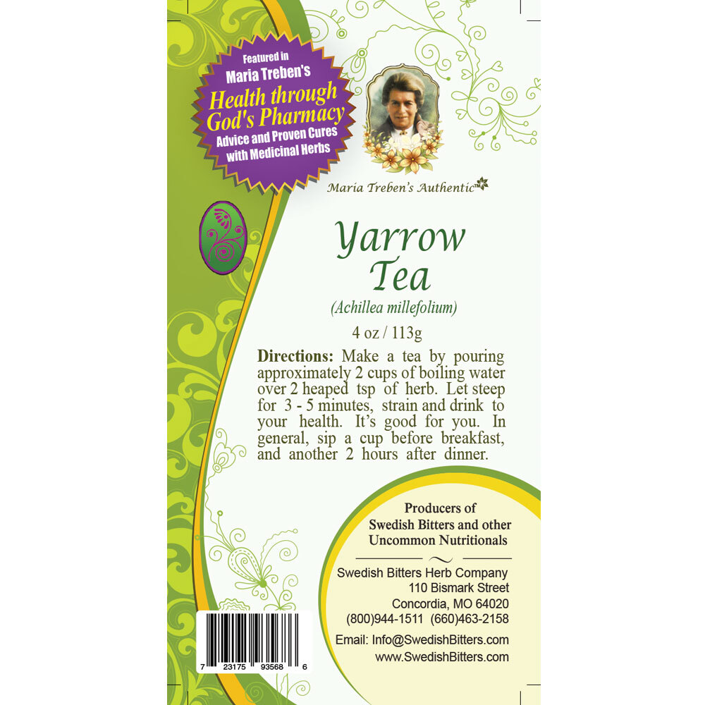 Yarrow Tea (4oz/113g) - Maria Treben&#039;s Authentic™