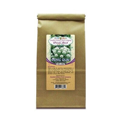 Dong Quai Root (Angelica sinensis) Herbal Tea (4oz/113g) - Swedish Bitters Herb Company Private Stock 662578987406