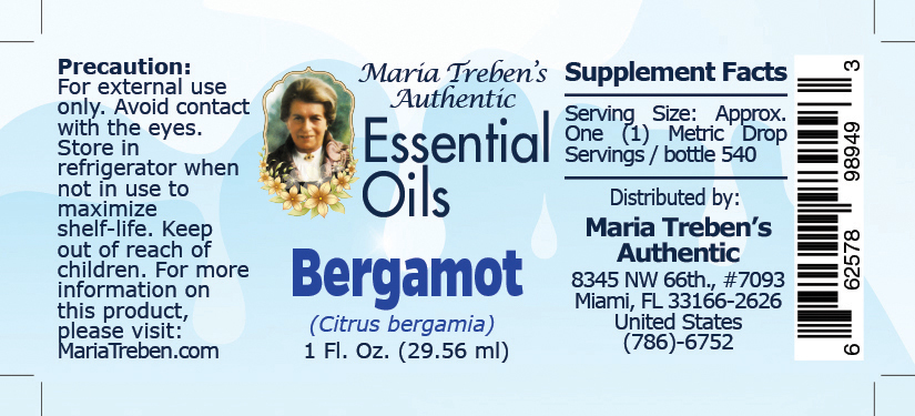Bergamot (Citrus bergamia) - 30 ml. 