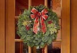 22" Christmas Wreath