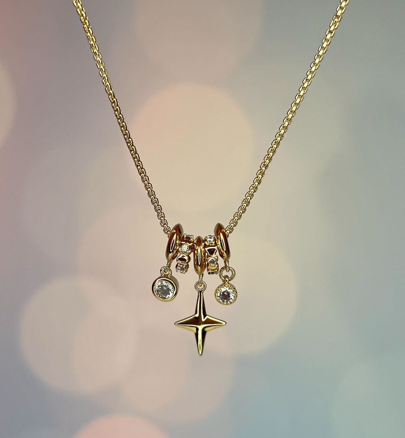 Star Charm Coreana Necklace 18k Gold Filled