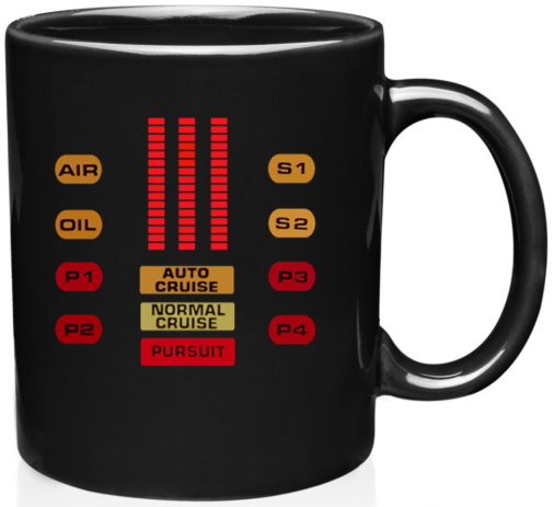 Knight Rider KITT Coffee Mug S2