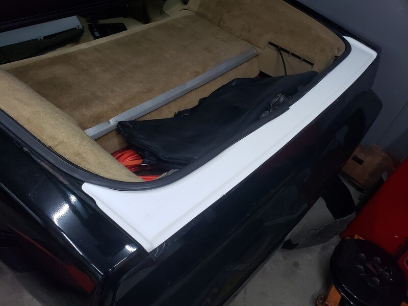 Tail Light Blackout Trim Panel