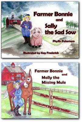 Farmer Bonnie Vol 1 and Vol 2 Signed by the Author - Save on Shipping