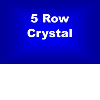5 Row Crystal