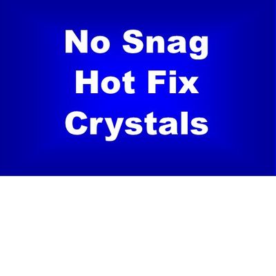 No Snag Hot Fix Crystals