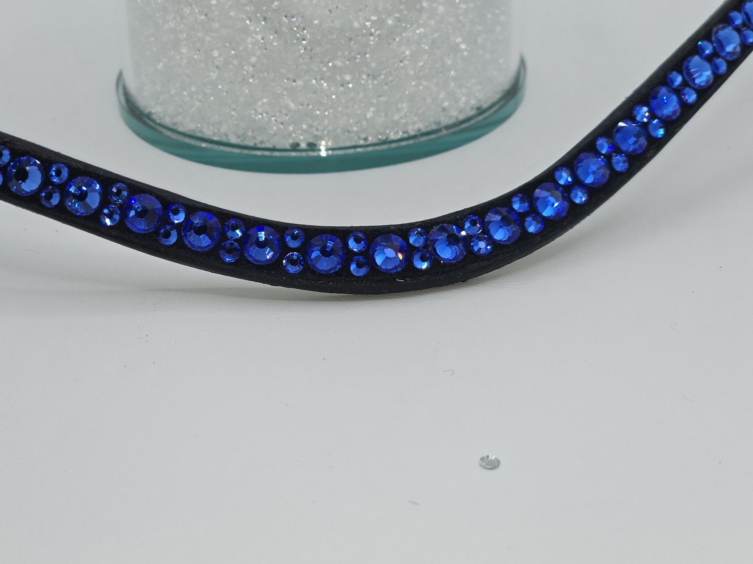 Sapphire Blue OmbreMix Hot Fix “NO SNAG” Glass Crystal Hot Fix “NO SNAG V-1