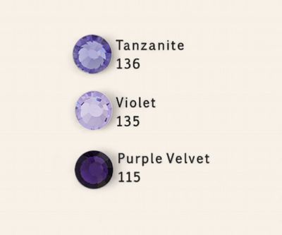 EctoExquisite HALTER - Purple Velvet, Violet & Tanzanite Crystal EctoExquisite HALTER - Purple Velvet, Violet & Tanzanite Crystal