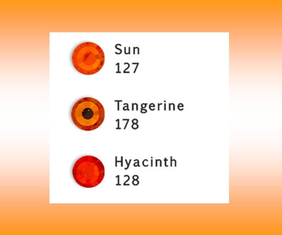 EctoExquisite HALTER -Tangerine, Sun &amp; Hyacinth Crystal