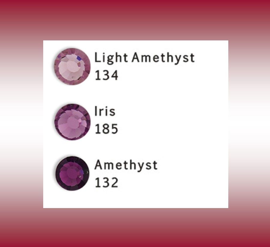 EctoExquisite HALTER -Amethyst, Lt. Amethyst & Iris Crystal Mix EctoExquisite HALTER -Amethyst, Lt. Amethyst & Iris Crystal Mix