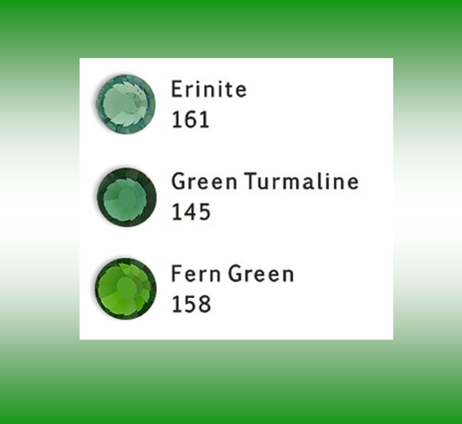 EctoExquisite CRYSTAL HALTER -  Green Turmaline, Erinite, Fern Green Crystal Mix